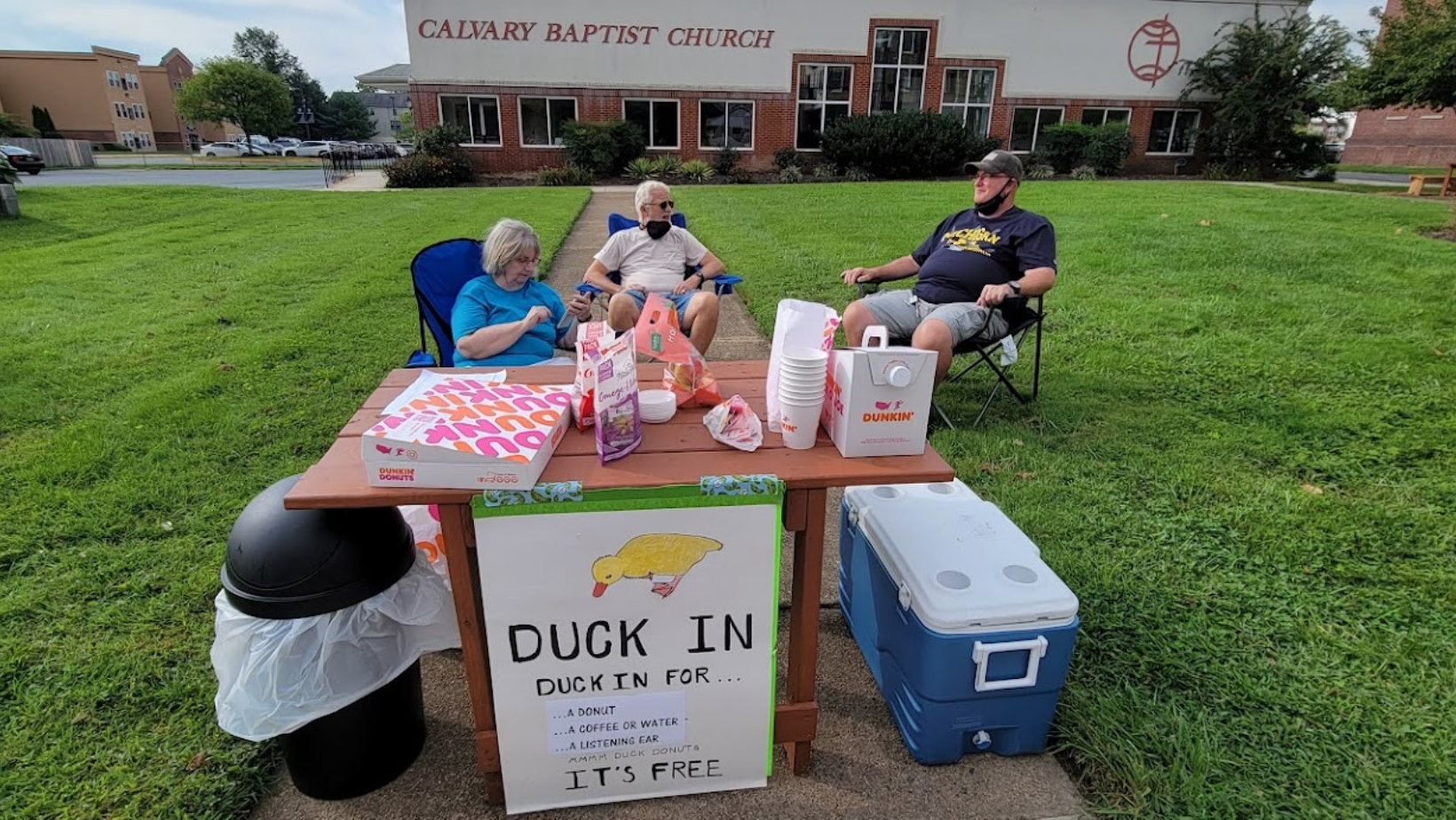 Sidewalk and Front Lawn Ministries